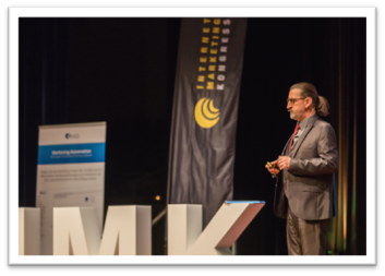 Frank Alm als Sprecher auf dem IMK Kongress